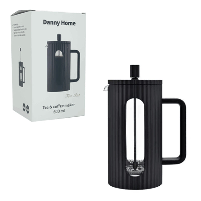 Danny Home French Press 14 × 9.8 × 19.5-Black