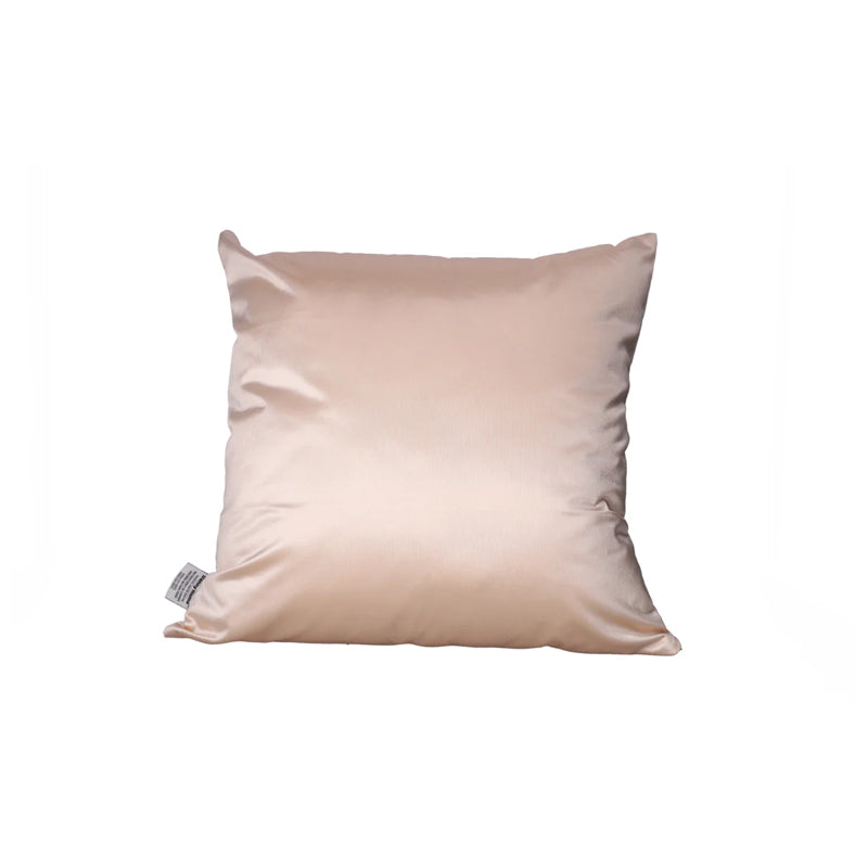 Danny Home Silk Fabric Pillow Cover 50X50Cm-Yellow