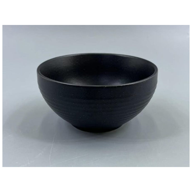 Bowl 4.75'' 8Pcs/Inner Box Unit:Pcs Porcelain 6*12Cm 288G-Black