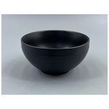Bowl 4.75'' 8Pcs/Inner Box Unit:Pcs Porcelain 6*12Cm 288G-Black