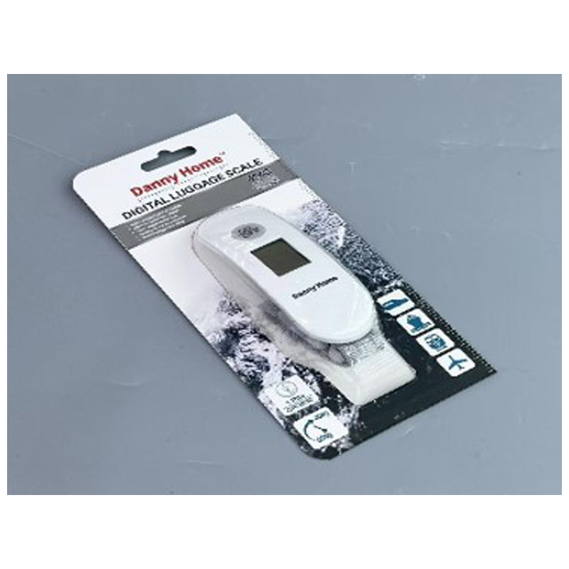 Danny Home Digital Luggage Scale 40Kg Abs+Polyester-White