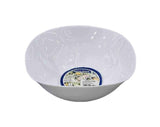 Danny Home Opalware Oval Serving Bowl – 21.5×21.5×6.5 Cm-White