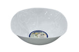 Danny Home Opalware Oval Serving Bowl-24.5X24.5X7.5Cm-White