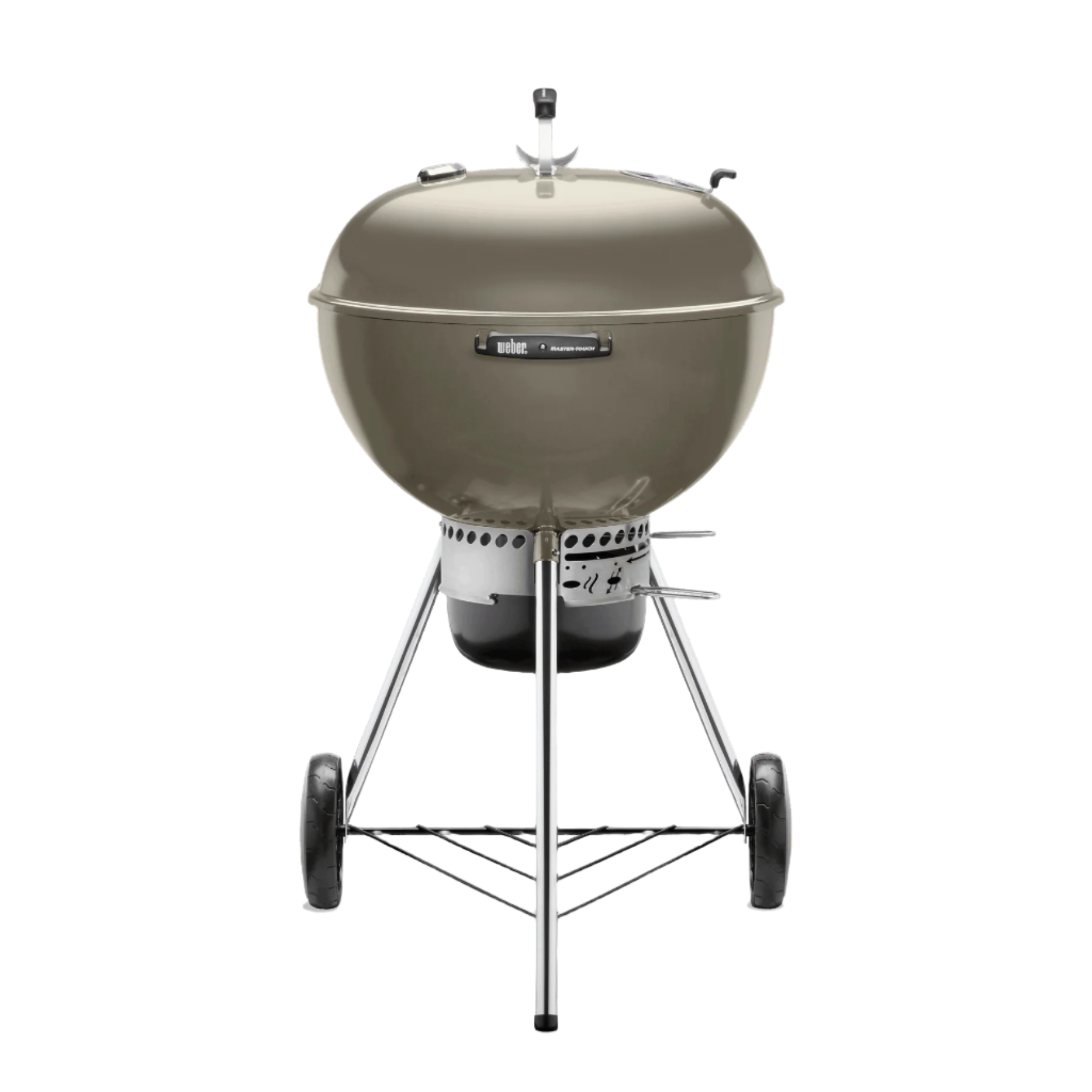 Master-Touch Charcoal Grill with wheels - Grey