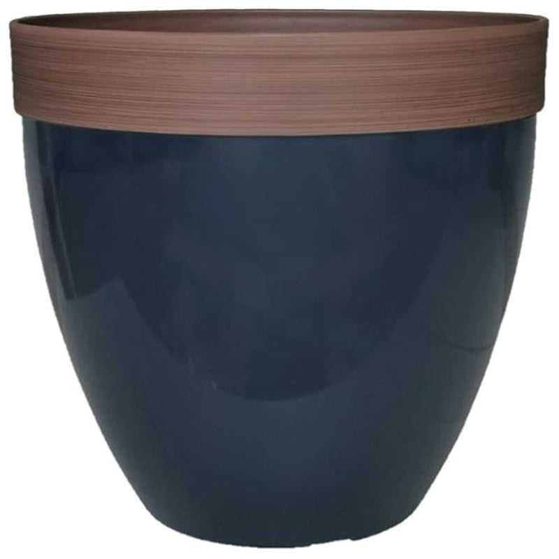 Southern Patio Hdr Hornsby Plant Pot, 15 Inch-Navy