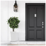 Bloem Tall Finley Square Planter, 25 Inch-White