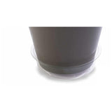 Deep Plastic Plant Saucer 12" - Clear