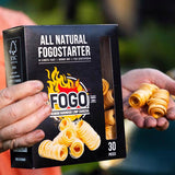 30pcs All natural fire starter