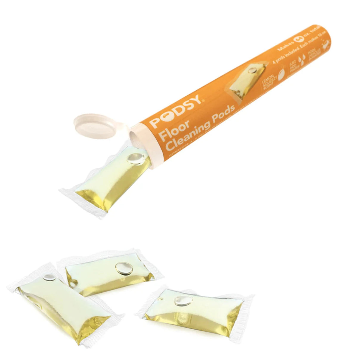 4ct Floor Cleaning Refill Pods