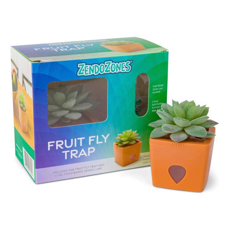 Zendozones Fruit Fly Trap-Brown