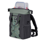 Maxcold Voyager Snapdown 18 Backpack - Black & Green