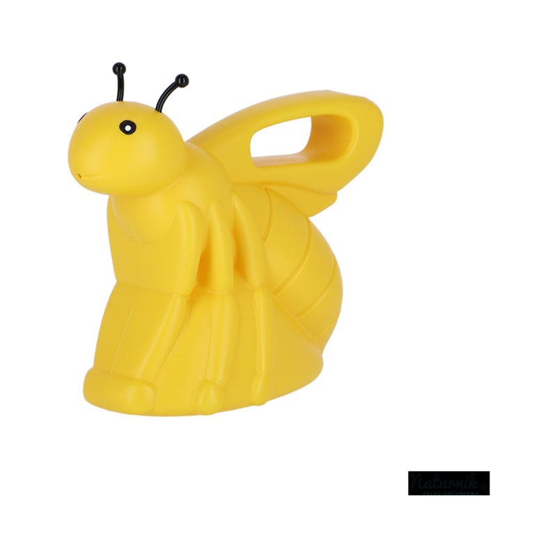 Bee Watering Can Plastic - Yellow