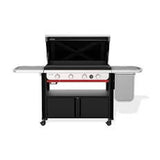 Weber Slate Lp Griddle Grill 36" -Black