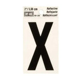 Hy-Ko Reflective Letter 2-25/X - Black