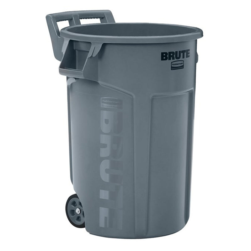 Rubbermaid Commercial Products Wheeled Trash Can 44Gal - Gray
