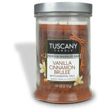Tuscany Candle Empire Vanilla Cinnamon Brulee 510 Gram -Brown