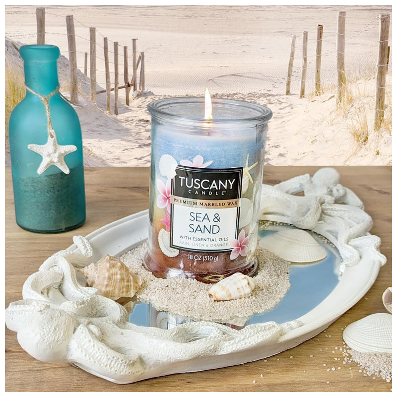 Tuscany Candle Empire Sea&Sand 510 Gram -Multi-Color