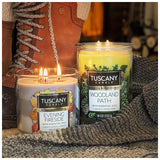 Tuscany Candle Empire Evening Fireside 397 Gram -Blue