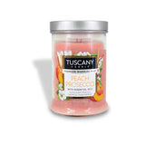 Tuscany Candle Empire Peach Prosecco 510 Gram -Pink