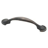 Liberty 3-Inch Half Round, 2 Pack, Bronze Finish