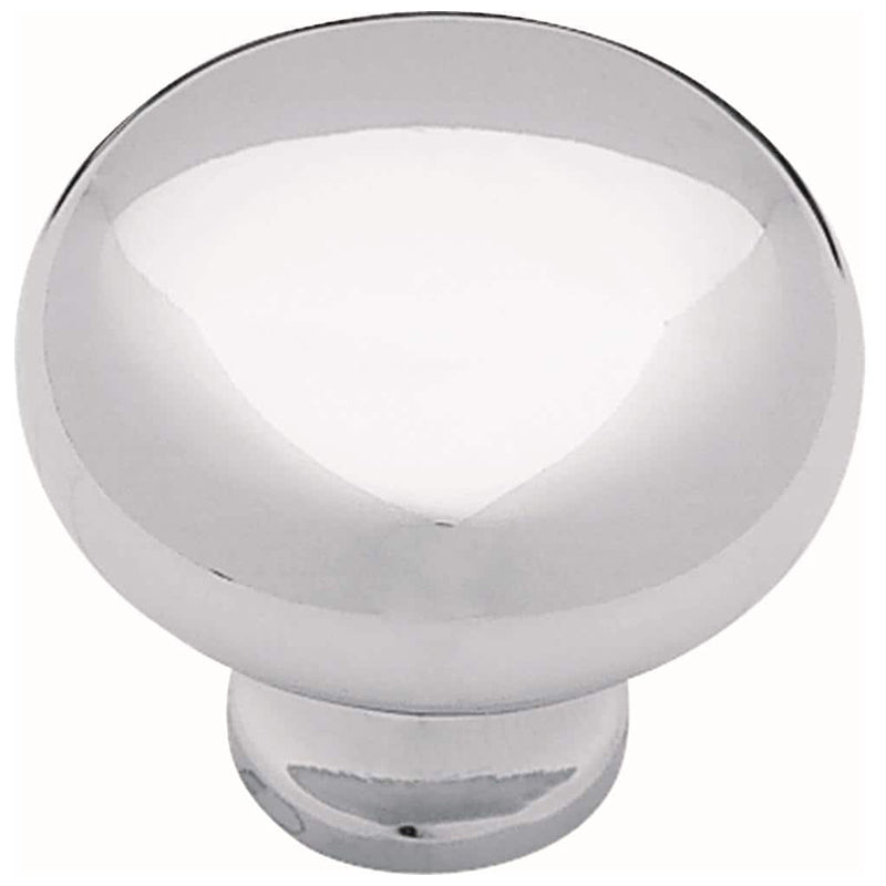 Logan 1-1/4" Knop 2Pk Chrome - Sliver