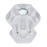 Liberty Victorian Glass Cabinet Knob, 30 Mm-Clear