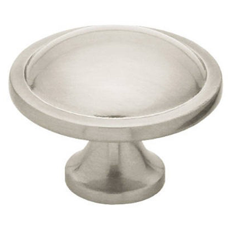 1-1/2" Ni Contempo Knob 10Pk -Silver