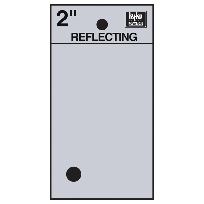 Hy-Ko Period Sign 2"-Black