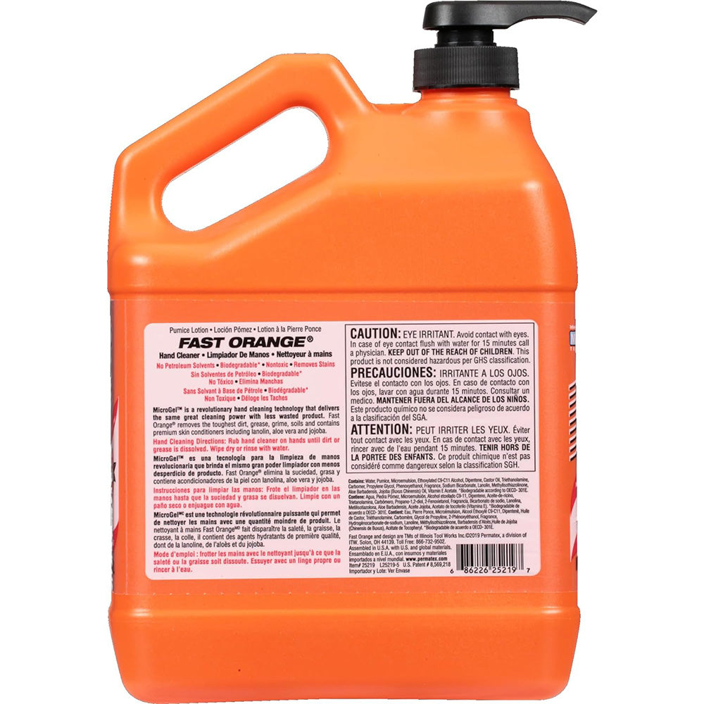 Lotion hand cleaner
