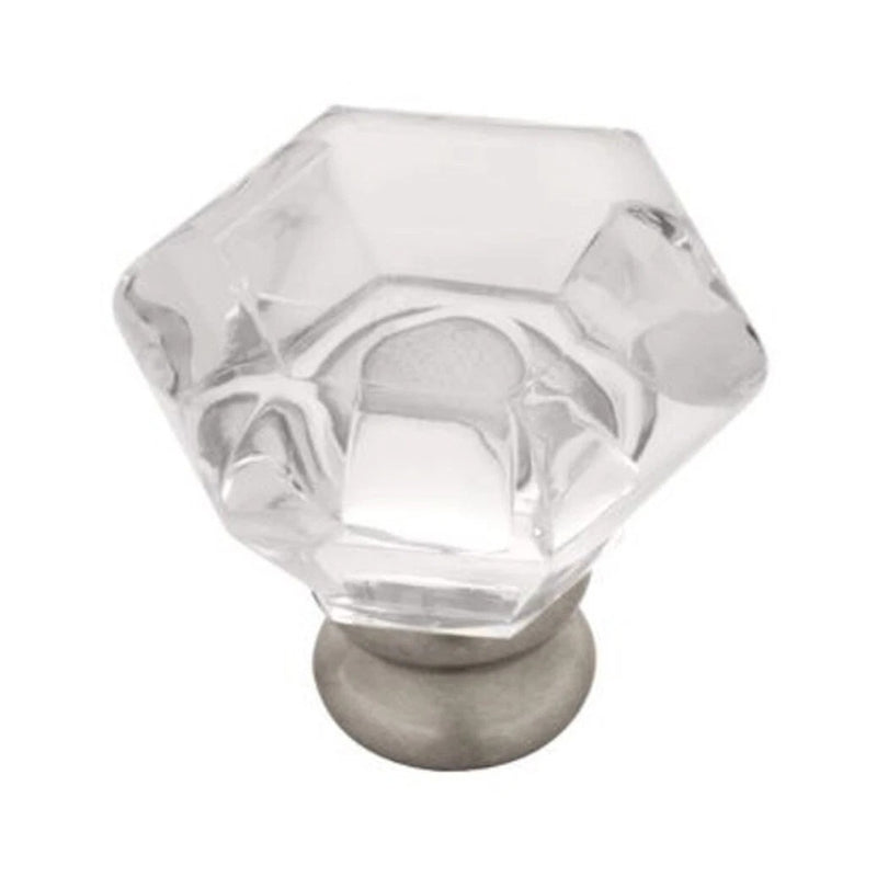 Liberty Facet Acrylic Cabinet Knob 1-1/4P15573C-116 - Clear