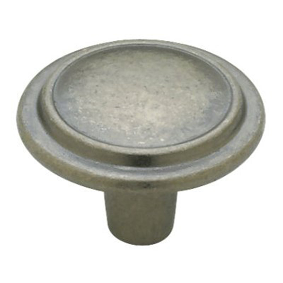 Cabinet Knob, Top-ring, Antique Iron