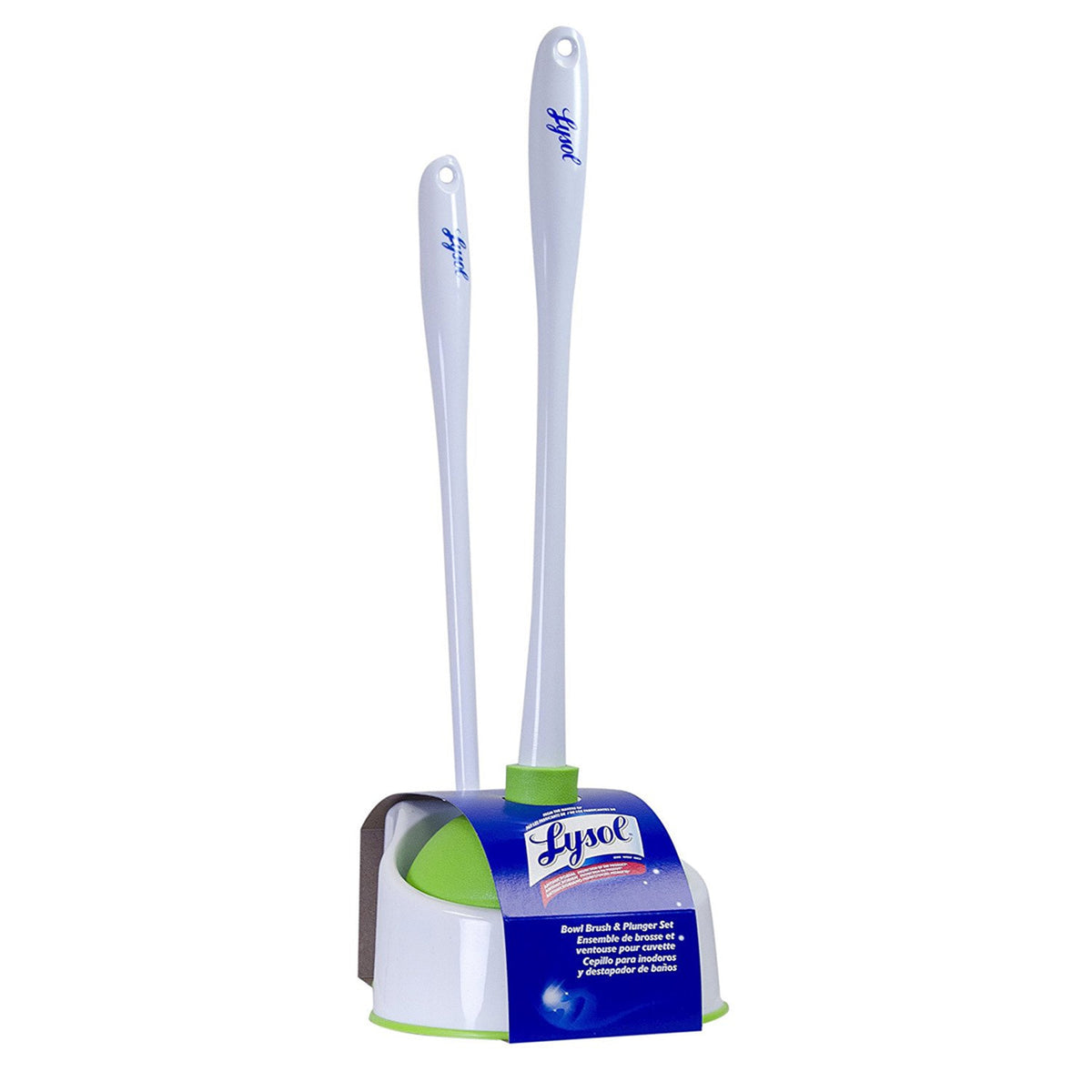 BOWL BRUSH WITH PLUNGER AND CADDY