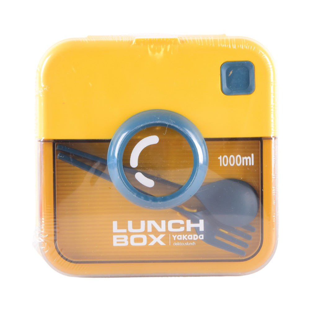 Lunchbox set camera shaped
