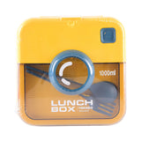 Lunchbox set camera shaped