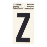 Reflective Black Letter - Z