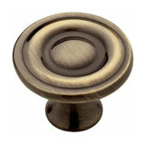 Liberty Ab Rnd Cab Knob 1-1/4" 10Pk-Antique Brass