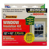 Frost King Window Insulation Kit-Clear & White