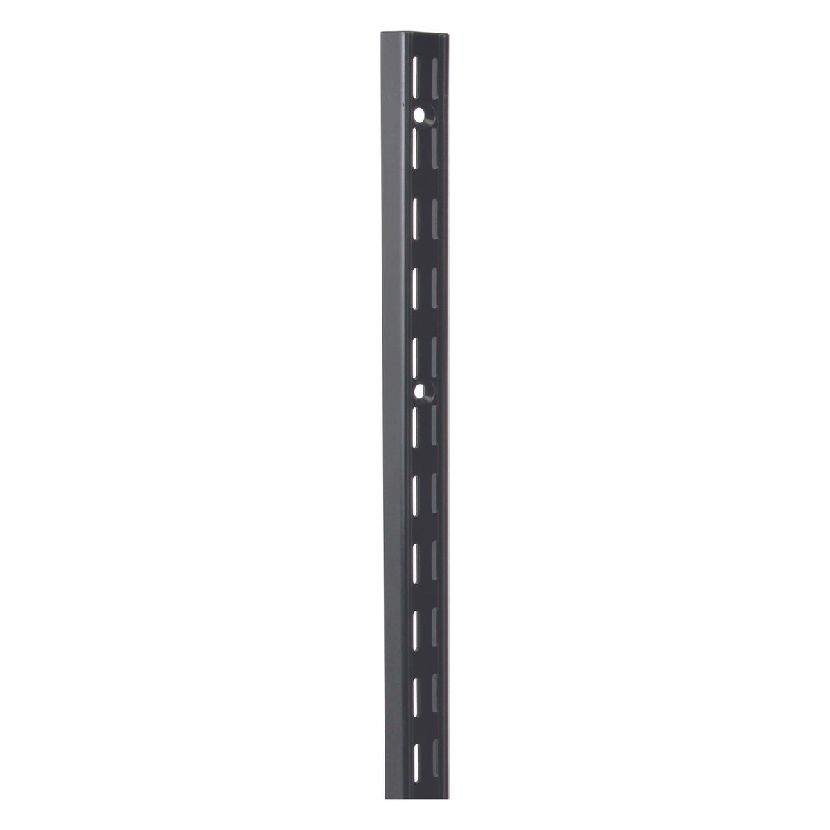 Heavy Duty Double Slot Shelf Standard - Black