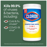 Clorox Lemon 35Ct-White