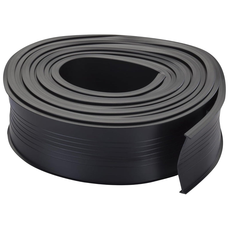 M-D Building Garage Door Vinyl Insert 9Ft -Black