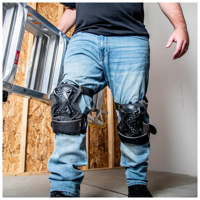 Dead On Tools All Terrain Knee Pad-Gel-Black & Gray