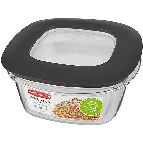 Lid 2-Cup Food Storage Container, Gray