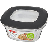 Lid 2-Cup Food Storage Container, Gray