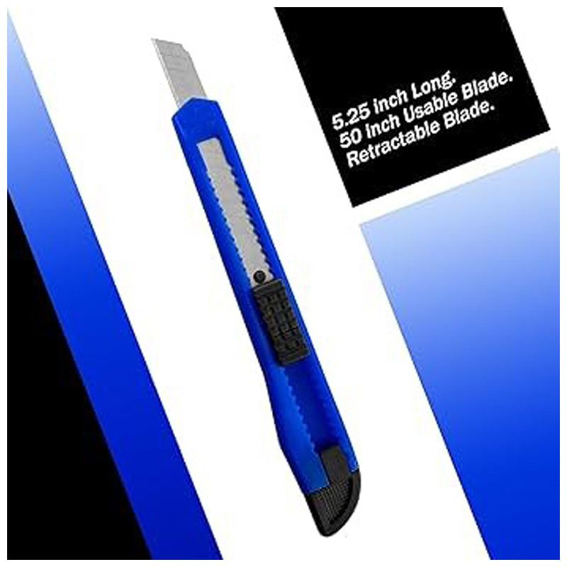 Plastic Snap Off Knife-Blue