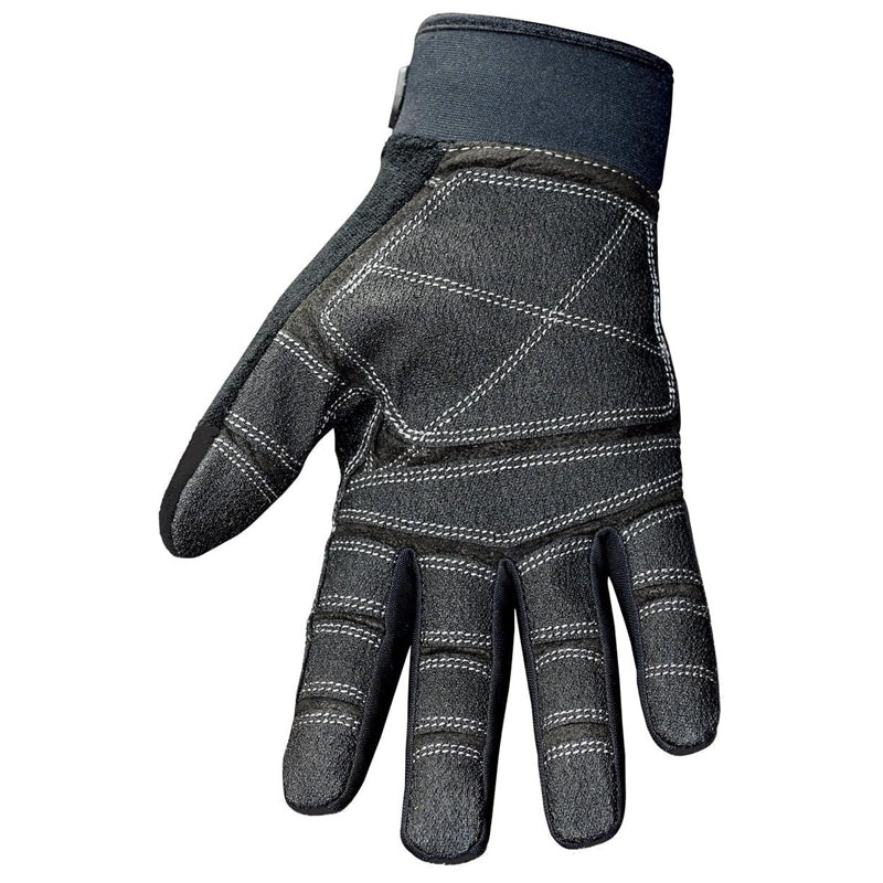 Youngstown Reinforced Mesh Top Glove Large-Gray