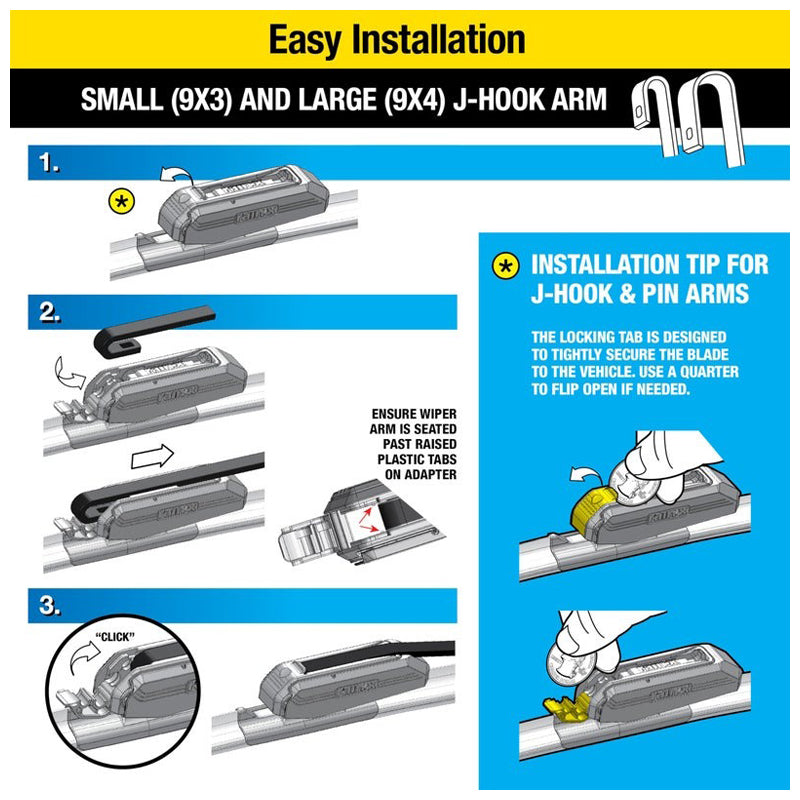 Rain-X Latitud Wiper Blade 16"-Black