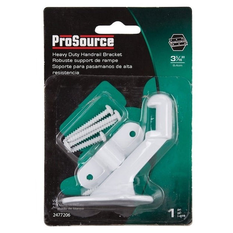 Prosource Heavy Duty Handrail Brackets-White