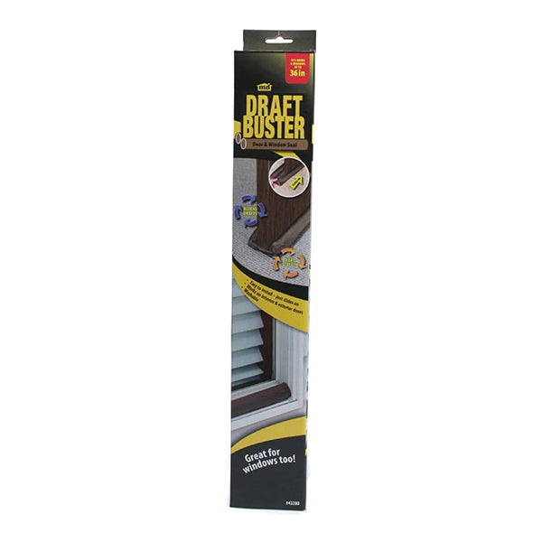 Window and Door Draft Buster Seal - Brown