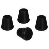 Prosource Rubber Leg Tip 1/2"-Black