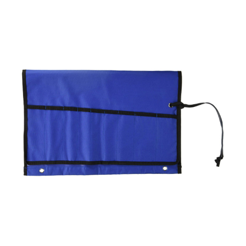Mintcraft 18-Pocket Blue Nylon Roll-Up Tool Tote